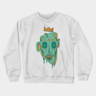 Mountain Green Strange King Juan Crewneck Sweatshirt